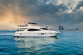 77' Majesty Power Mega Yacht Rental in Dubai