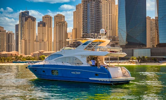 63ft Majesty Cruising Dubai Marina