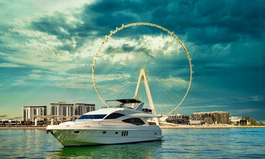 Luxury Diamond Dust 77ft Yacht Charter in Dubai