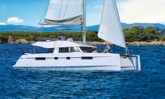 Cruise the Waters of Alimos, Greece in Style Aboard a Nautitech 46 Fly