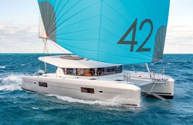 Charter this Lagoon 42 Catamaran for Up to 10 People in Alimos, Greece