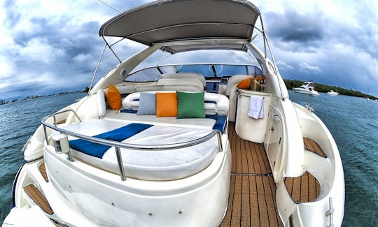 46' Sunseeker Motor Yacht for Rent in Miami, Florida🤩 1h free jetski!