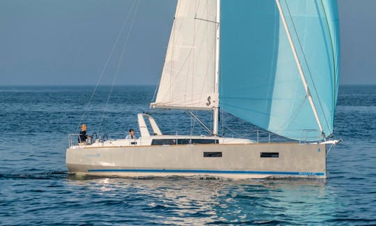 Admire Greek Islands with Oceanis 38 Sailing Yacht Charter in Lefkada, Greece