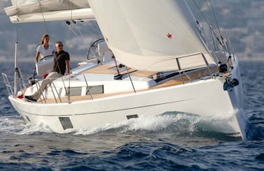 Discover the Greek Islands with Hanse 455 Sailboat from Rhodes, Greece