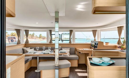 Explore the Cyclades Aboard Lagoon 42 Bareboat Charter for Up to 10 Guests