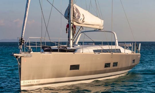Reserve the Oceanis 55 Sailboat with AC and Generator in  in Alimos, Greece