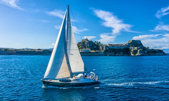 Charter the “MORPHEUS” Jeanneau Sun Odyssey 54 DS Cruising Monohull in Corfu, Greece
