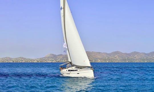 Enjoy the pleasure of sailing with Bavaria Cruiser 46 sailboat in Alimos, Greece