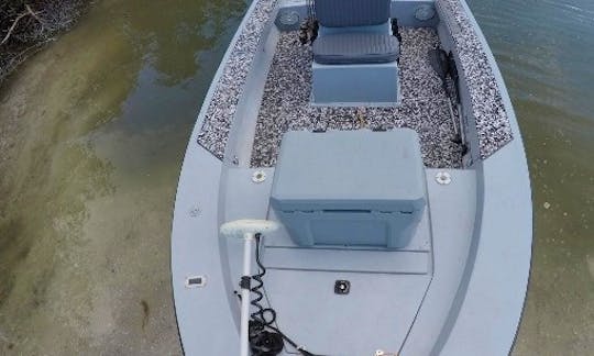Go Fishing with Us on 20' Release Flats Boat in Naples, Florida