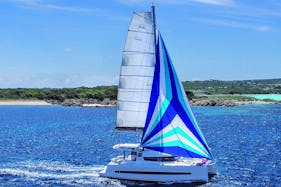 Explore the Waters of Lavrio, Greece Aboard a Bali 4.1 for 10 People
