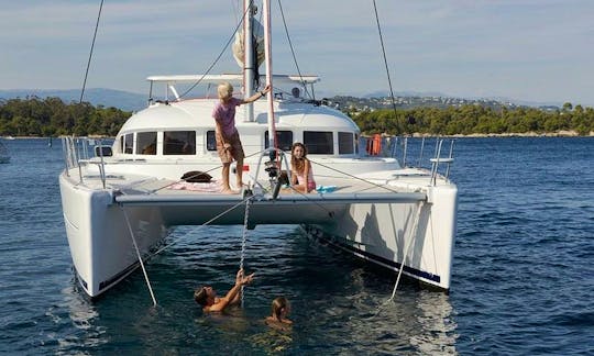 Lagoon 380 Bareboat Charter for 10 Guests in Lefkada, Greece