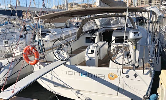 Charter 41ft “It's Not Mine” Sun Odyssey 410 Sailing monohull In Nettuno, Italy