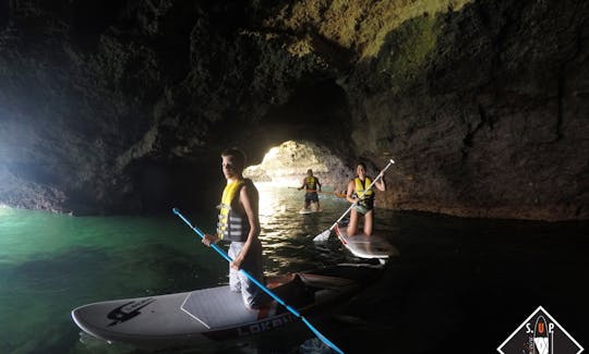 Aventure en stand up paddleboard à Lagoa, Faro