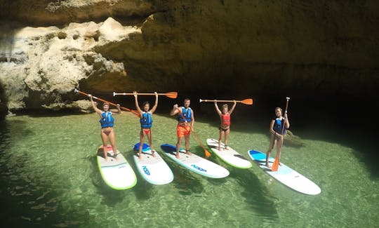 Aventure en stand up paddleboard à Lagoa, Faro