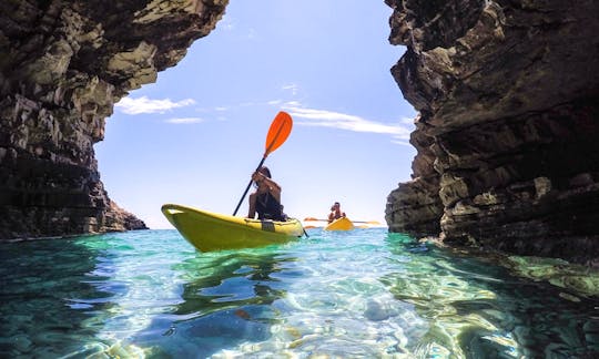 Incredible Guided Kayak Tour and Cave Adventure - Snorkeling, Kayak and more!