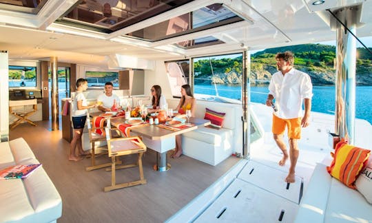 Amazing Bali 4.8 Bareboat Charter for Up to 12 Guests in Corfu, Greece