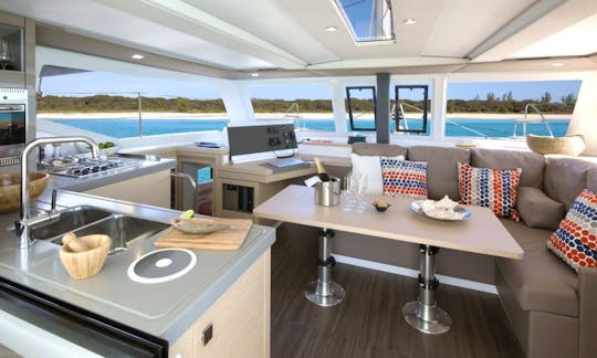 Charter a 2020 Lucia 40 for Up to 8 People in Mikonos, Greece
