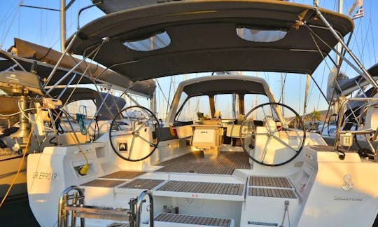 Experience a smooth ride with Oceanis 45 Sailing Yacht Charter in Kos, Greece