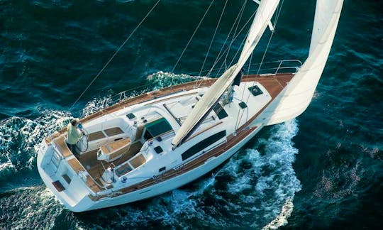 Oceanis 393 Clipper Sailing Yacht Charter in Kos, Greece