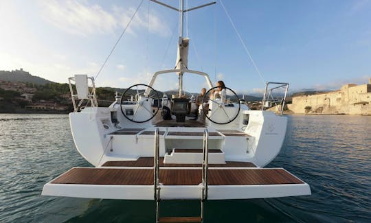 Experience the joy to be in the water! Charter the Oceanis 41 Sailing Yacht Charter in Kos, Greece!
