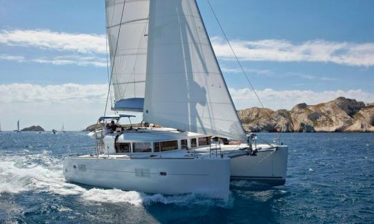 Explore the Sporades Islands Aboard the Comfort of Lagoon 400 Charter in Skiathos, Greece