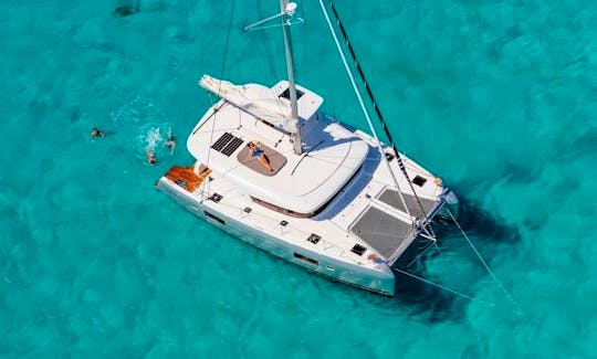 Charter this Lagoon 42 Catamaran with A/C Cabins for Up to 10 Guests in Volos, Greece