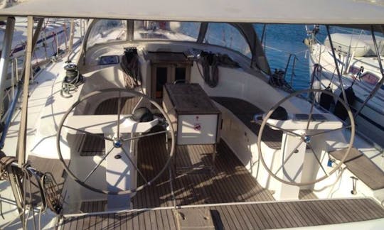 Create Happy Times in Skiathos islands with Bavaria Cruiser 45 Sailboat