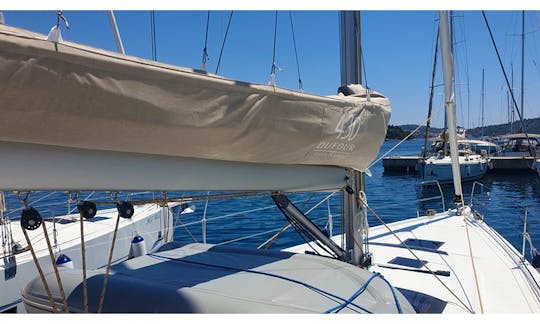 2019 Dufour 430 Grand Large Sailing Yacht for Hire in Rogoznica, Croatia