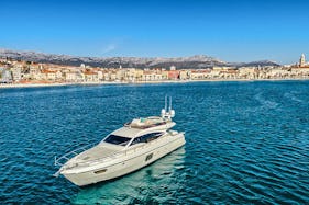 ''Kimon'' Ferretti 620 Power Mega Yacht for Charter in Kaštel Gomilica, Croatia