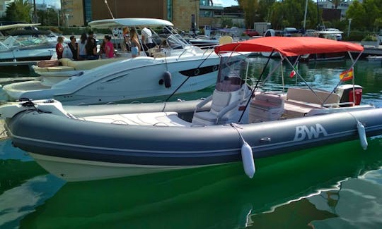 BWA 28' Motor Yacht Boat for Charter Adventure in Ibiza