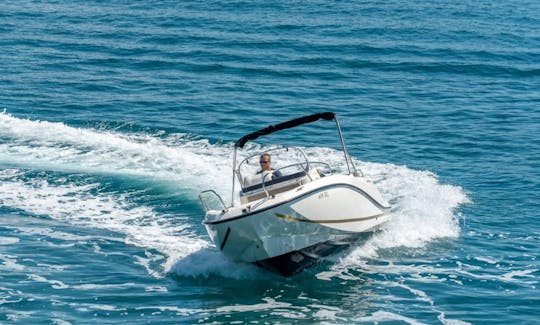 Quicksilver 605 Activ Open Powerboat for Rent in Croatia! Free delivery to Split and Trogir!