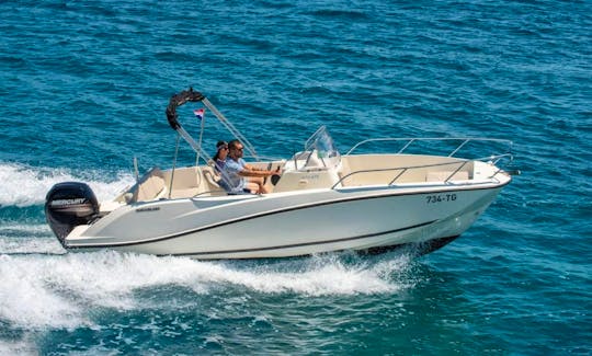 Quicksilver 675 Activ for rent in Split, Trogir and other areas in Croatia!