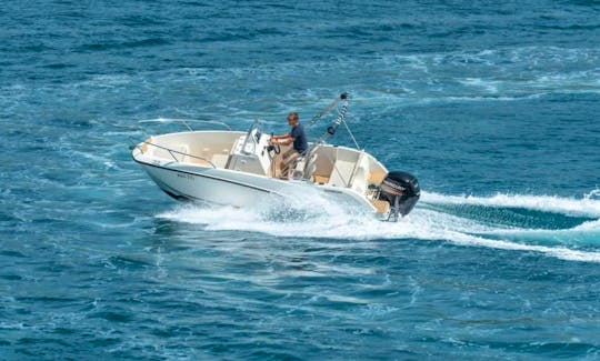 Fish and Cruise with Quicksilver 555 Activ Open Powerboat in Trogir and other areas!