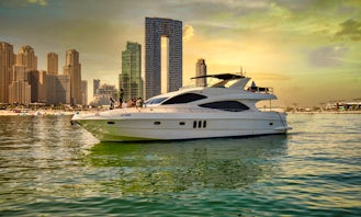 Luxury 77' NEW YEAR'S EVE Yacht Charter in Dubai