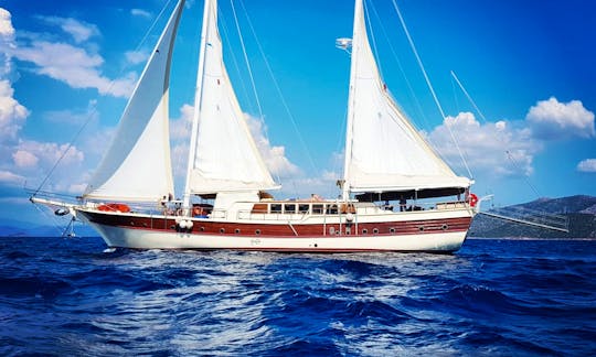 Authentic Turkish 108' Gulet for Charter in Muğla