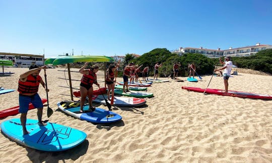 Leçon de stand up paddle 