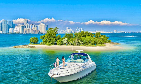 **Miami Cruise - 46 Ft Party Cruiser - Optional JET SKIS -  Includes Refreshments, Water Toys, Bluetooth Sound System, Party Lights**