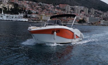 Barracuda 545 Daily Excursions to Dubrovnk islands, Skipper Included