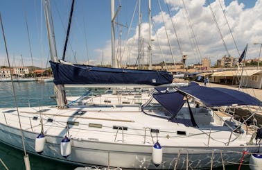 Sailing on "Marla" Cyclades 50.5 Sailing Yacht in Lavrio, Greece