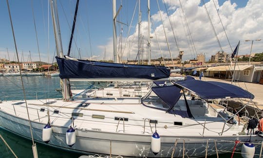 Sailing on "Marla" Cyclades 50.5 Sailing Yacht in Lavrio, Greece