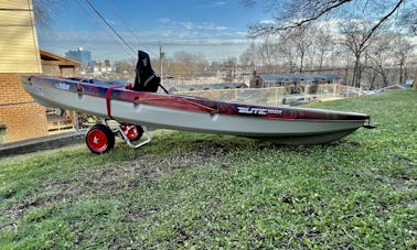 Kayak Pelican para una persona en Stamford, Connecticut