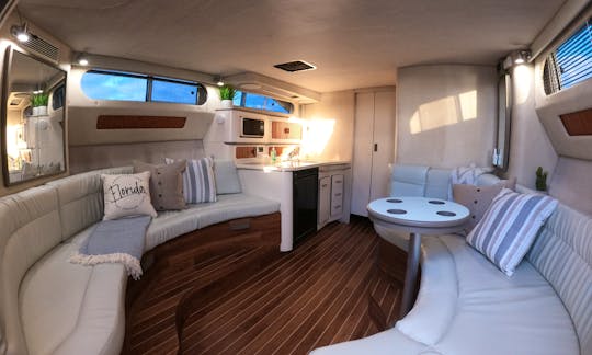 Inside our yacht