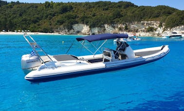 Cobra Royal 9m RIB Boat Rental in Sivota, Greece