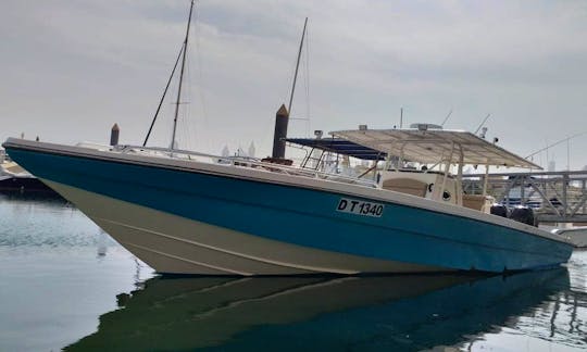 Experience Deep Sea Fishing on 42' Fishing Boat in Dubai