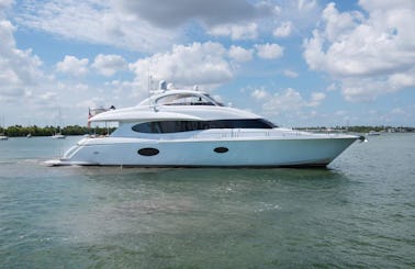 Prestige & Luxury – 84′ Lazzara Power Mega Yacht For Charter in Miami