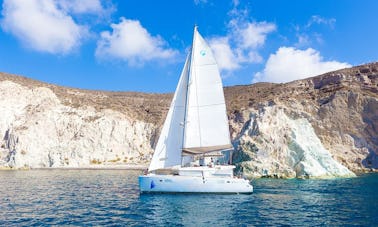 Cruzeiro padrão, semiprivado, catamarã à vela com churrasqueira, bebidas e traslados