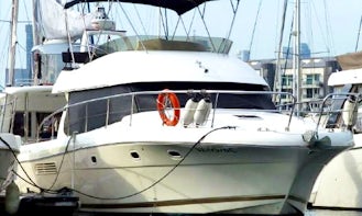 Prestige 47 feet Motor Yacht for rent with skipper in Singapore