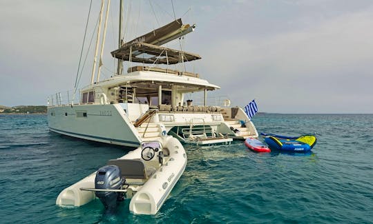 Crewed Charter on S/CAT Meliti Lagoon 560 Cruising Catamaran in Alimos, Greece