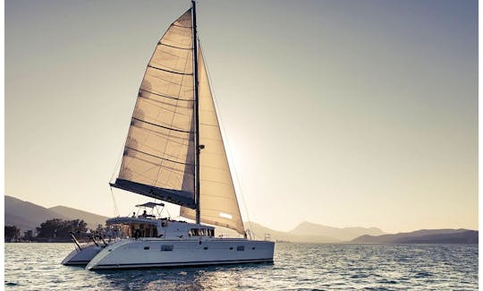 Crewed Charter on S/CAT Twin Pride Lagoon 500 Sailing Catamaran in Alimos, Greece