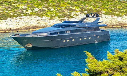 Crewed Charter on Summer Fun Power Mega Yacht in Alimos, Greece